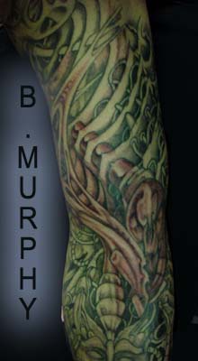 Tattoos - Skin Rips tattoos - FREEHAND BIO